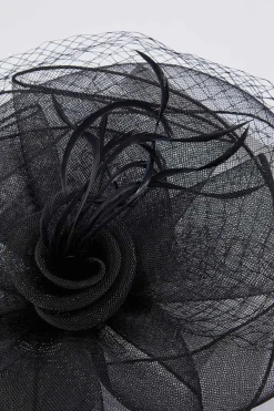 Feather Veil Fascinator