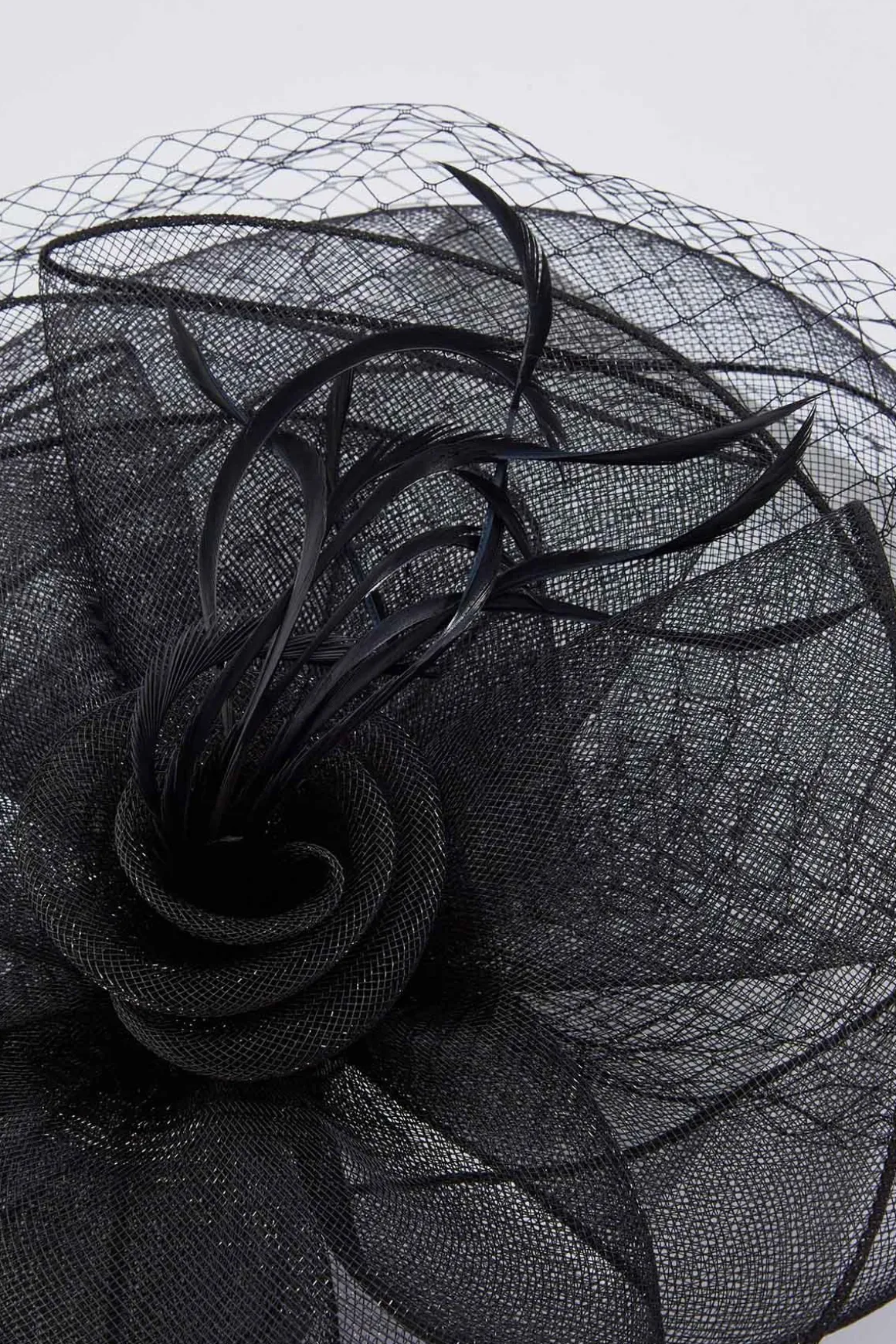 Feather Veil Fascinator