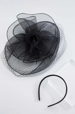 Feather Veil Fascinator
