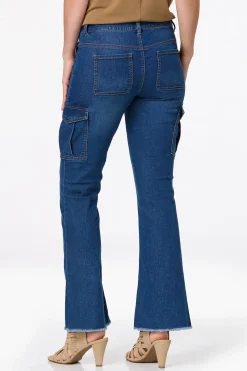 Flare Cargo Jeans