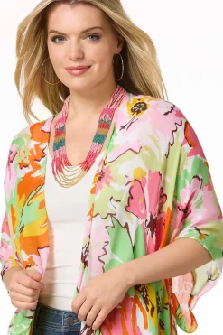 Floral Explosion Kimono