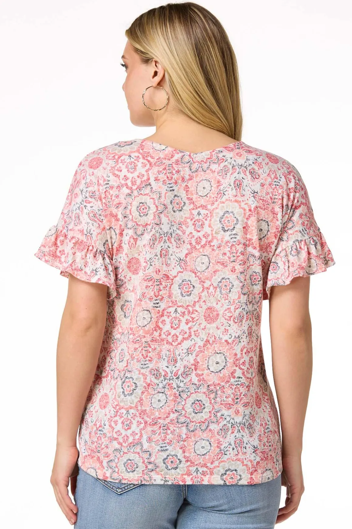Floral Medallion Top
