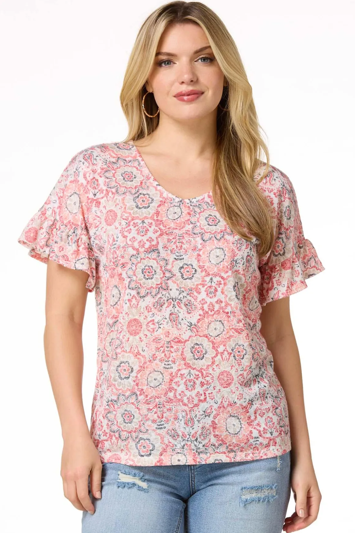 Floral Medallion Top