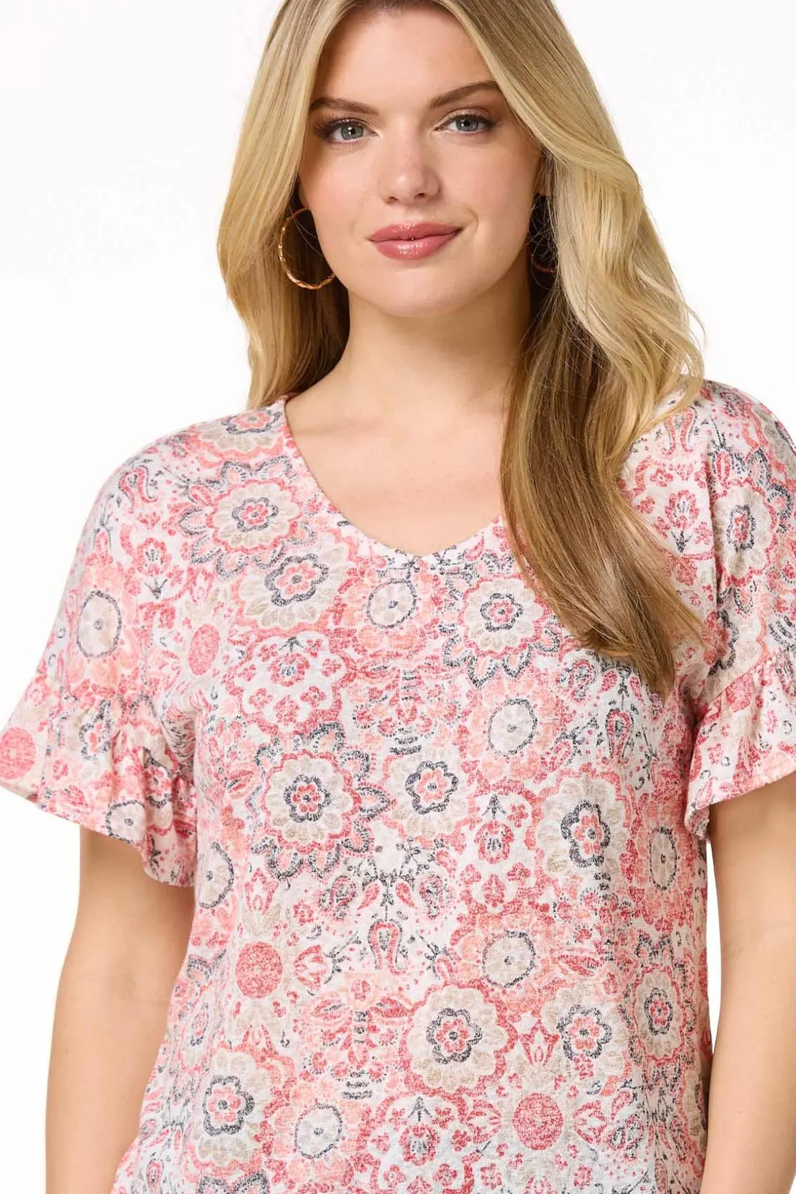 Floral Medallion Top