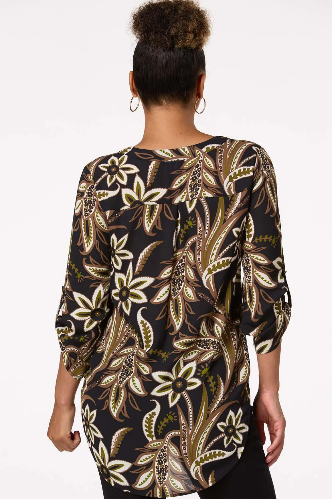 Forest Floral Tunic
