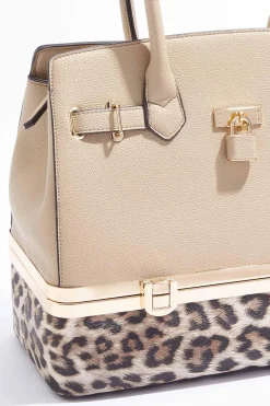 Frame Compartment Satchel