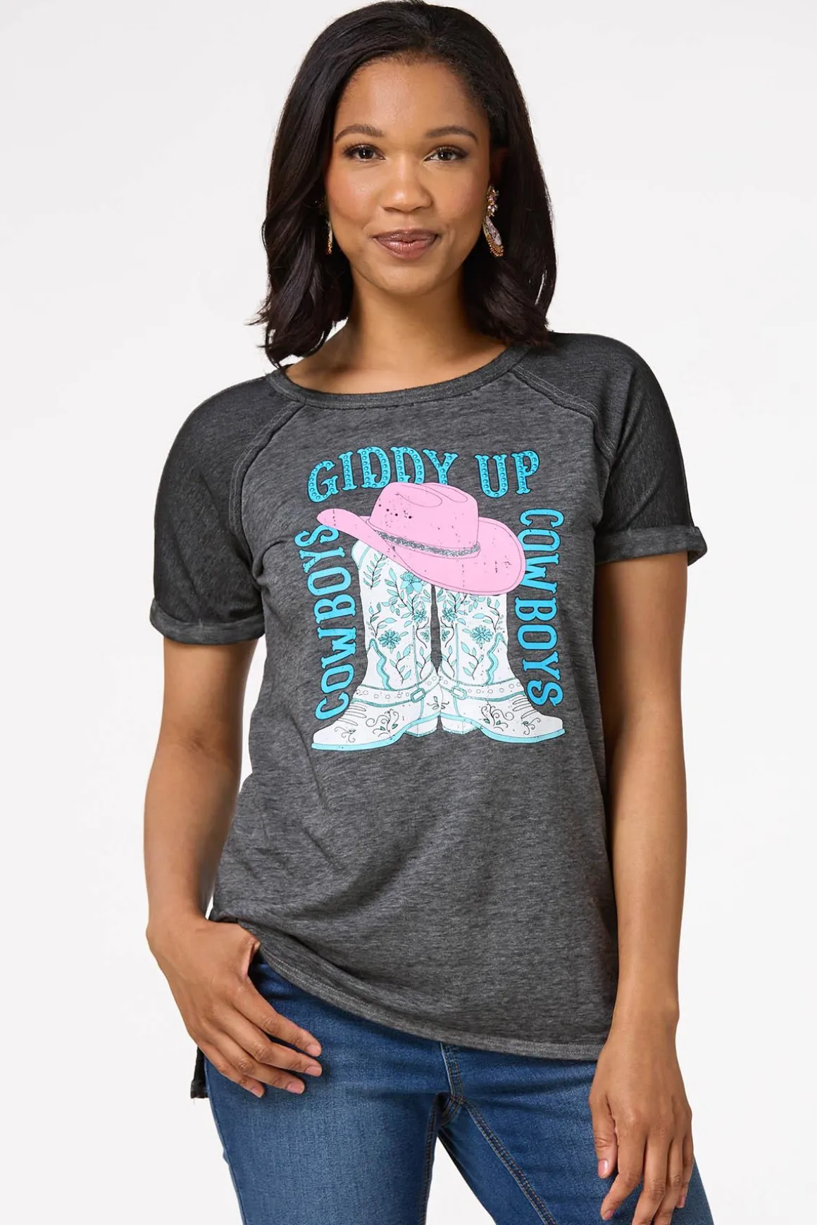 Giddy Up Cowboys Top