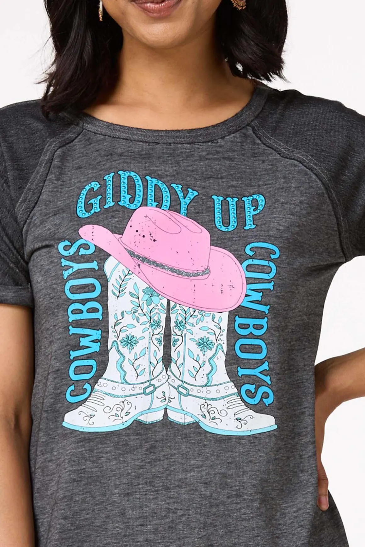 Giddy Up Cowboys Top
