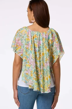 Gilded Floral Capelet