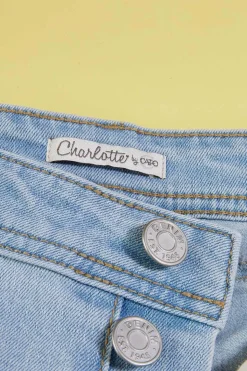 Girls Cropped Flare Jeans