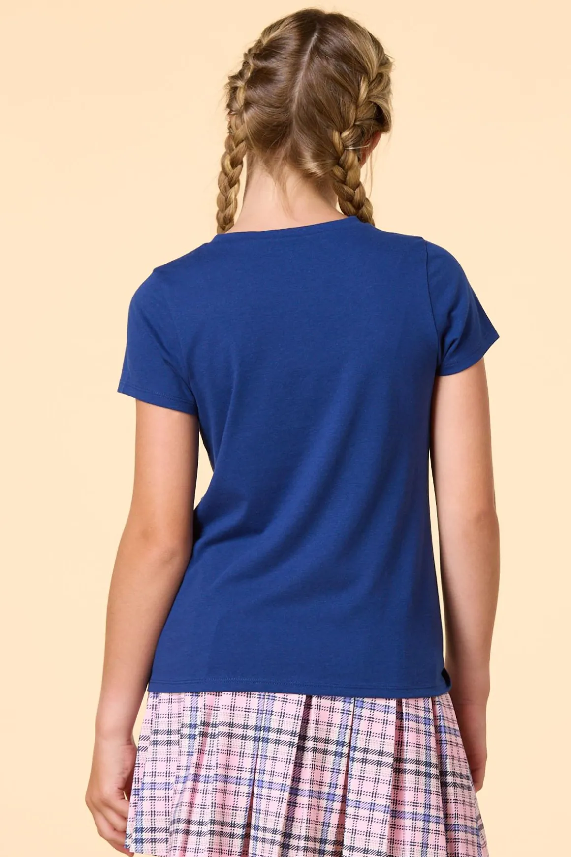 Girls Embellished Butterfly Tee
