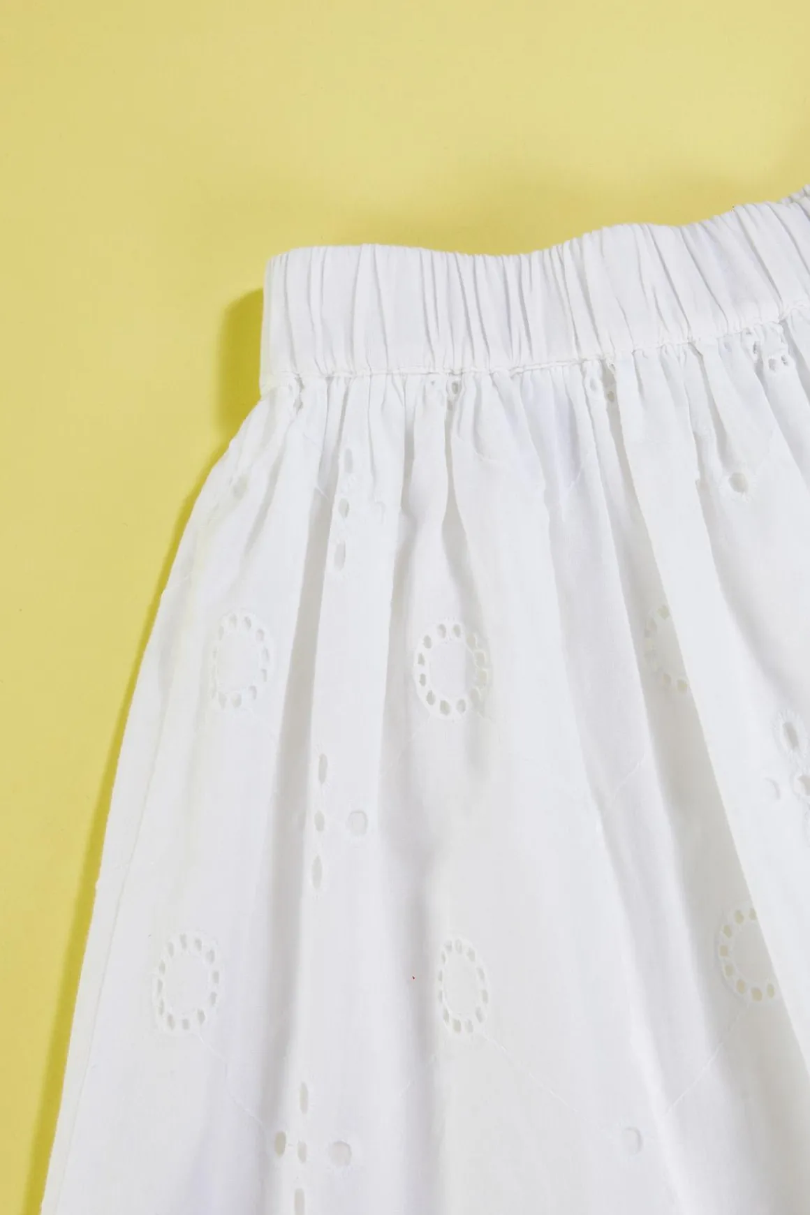 Girls Eyelet Skirt
