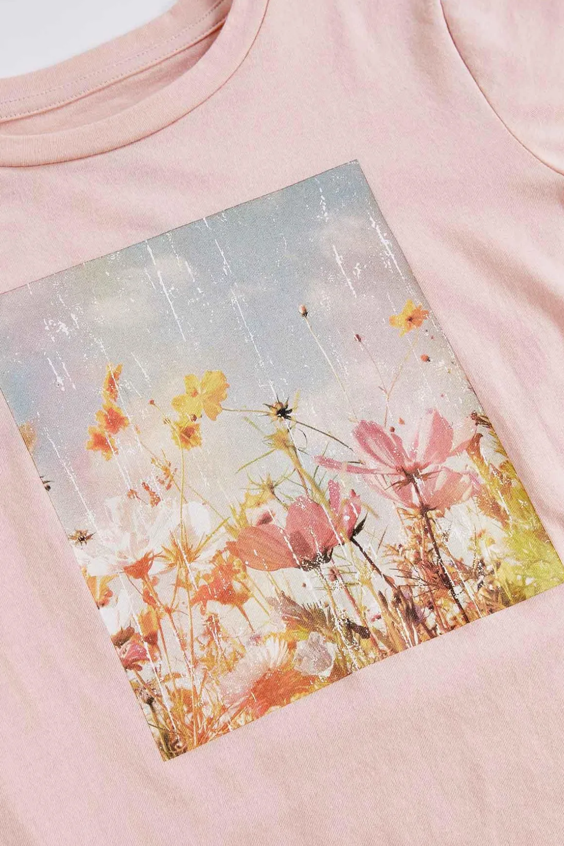 Girls Floral Fields Tee