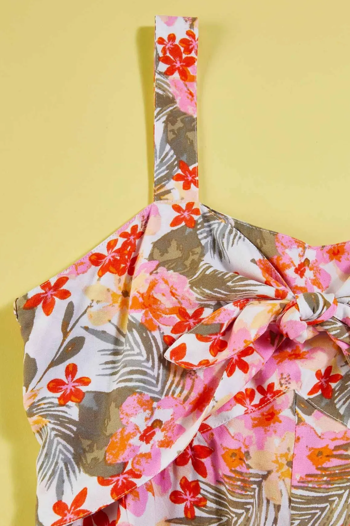 Girls Floral Genie Jumpsuit