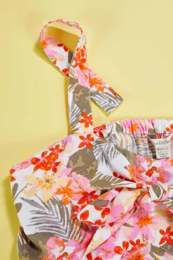 Girls Floral Genie Jumpsuit