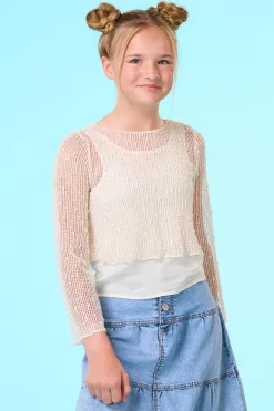 Girls Layered Top