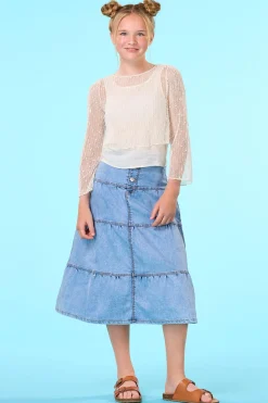 Girls Layered Top