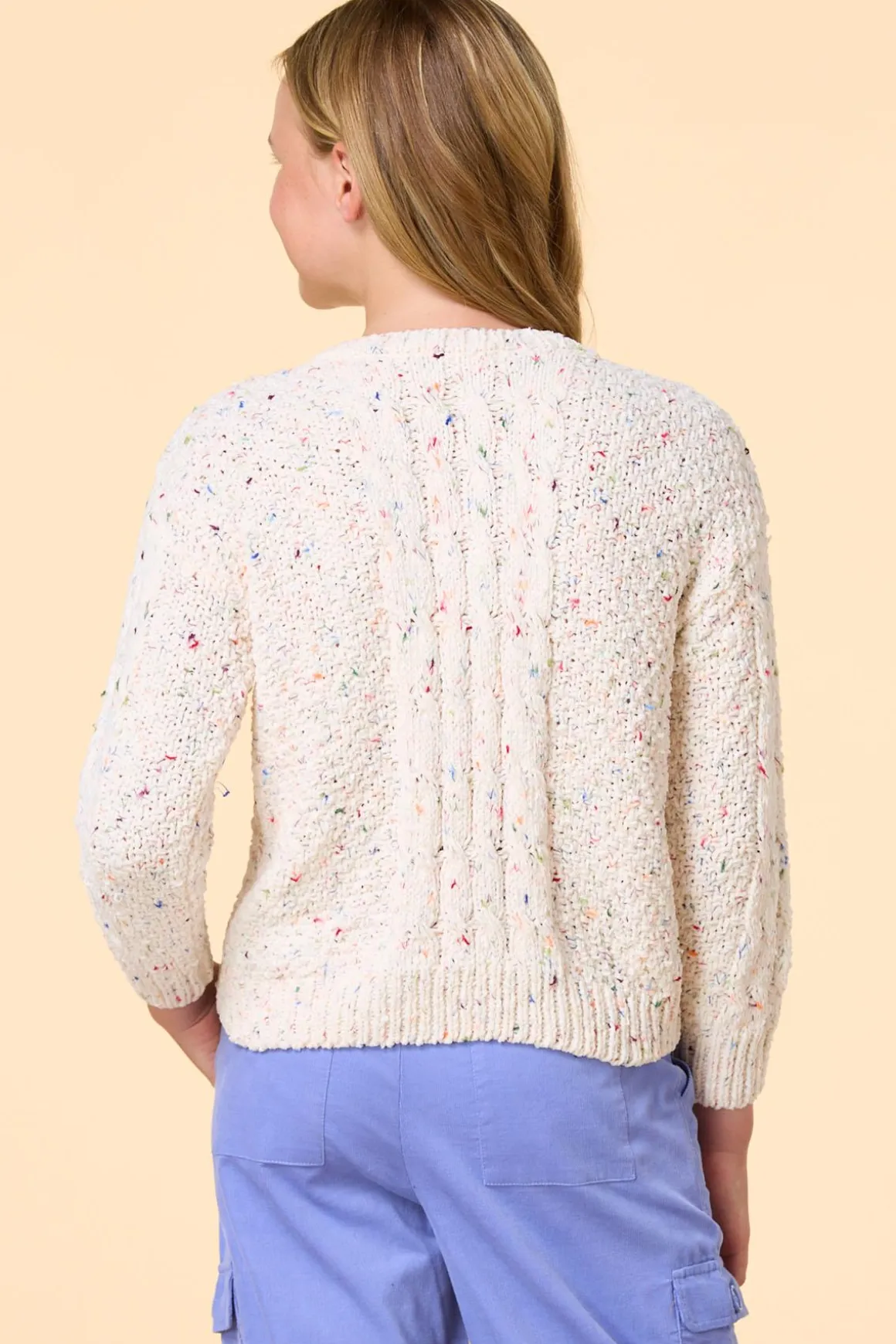 Girls Rainbow Sprinkles Sweater
