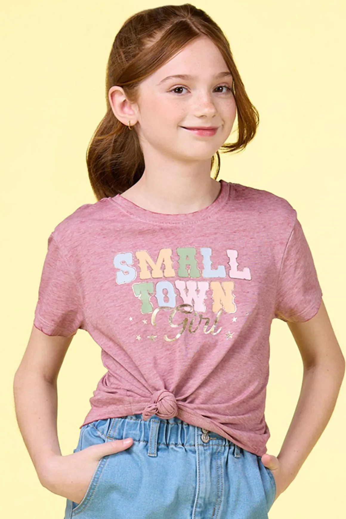 Girls Small Town Girl Tee