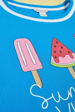 Girls Summer Vibes Tee