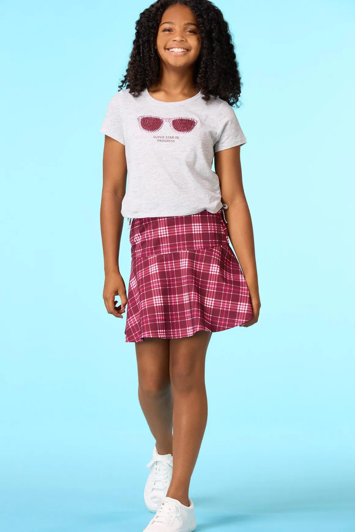 Girls Super Star In Progress Tee