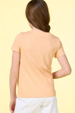 Girls Twisted Sunshine Tee