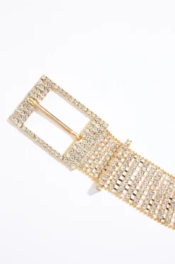Gold Rhinestone Belt