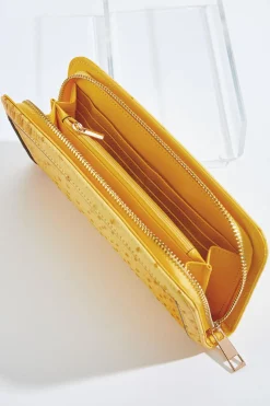 Golden Textured Wallet