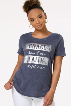 Grace Saved Me Tee