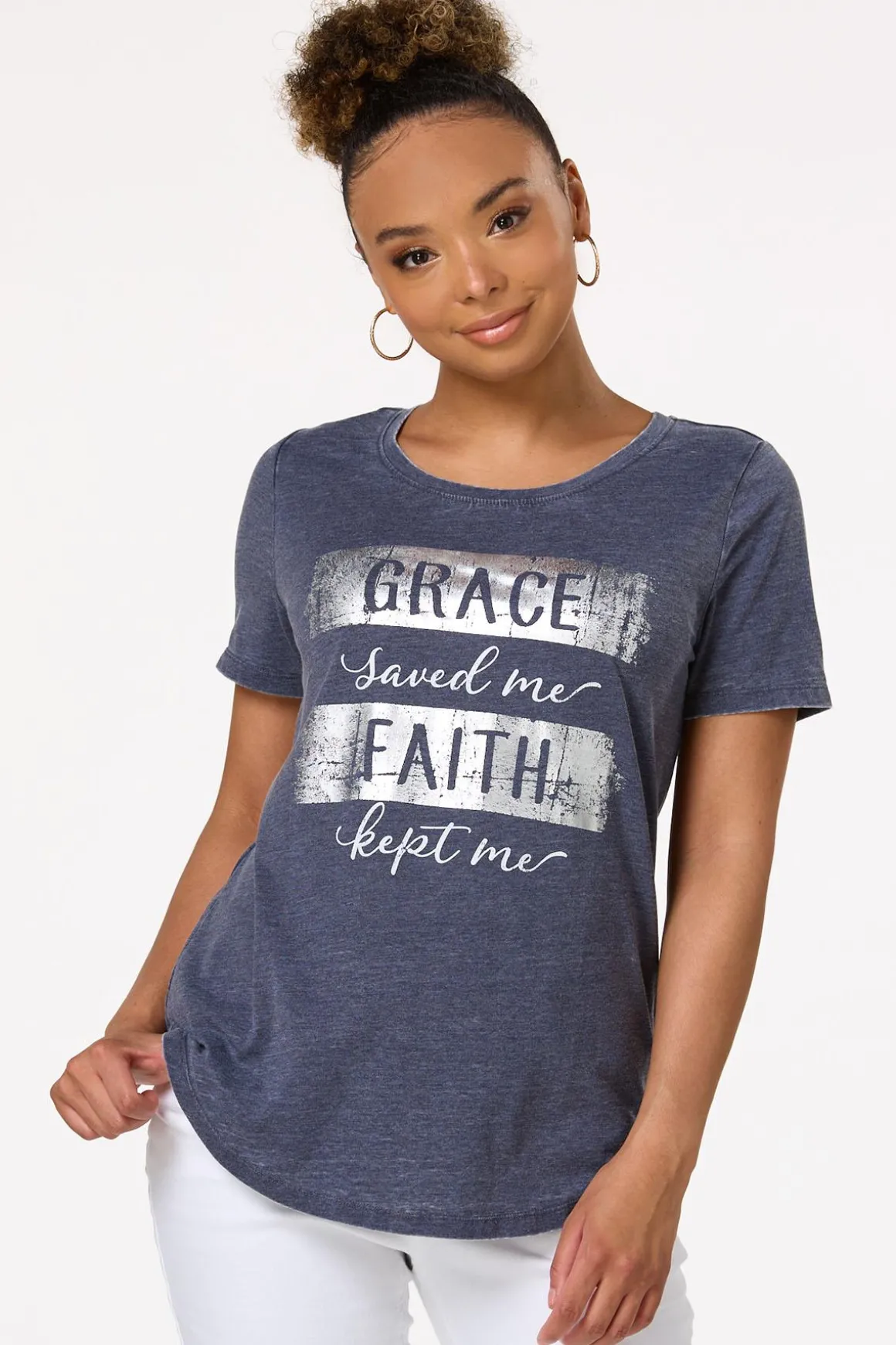 Grace Saved Me Tee