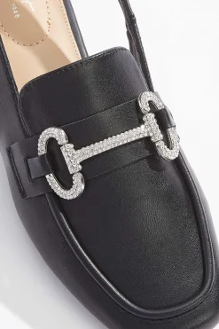 Hardware Slingback Loafer Flats