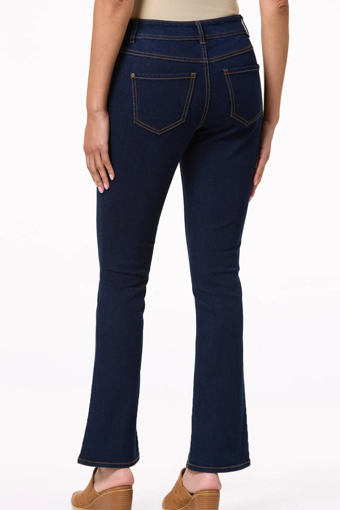 High Rise Bootcut Jeans
