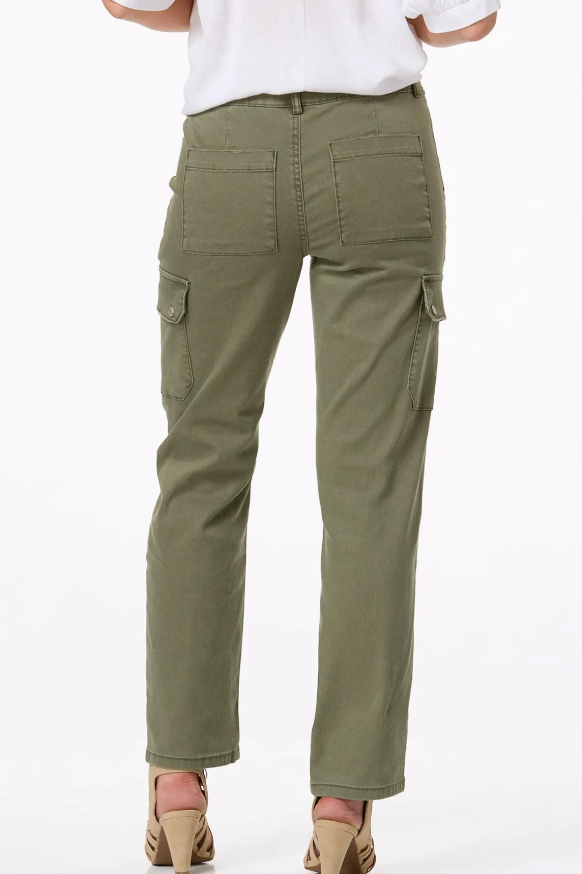 High Rise Utility Jeans
