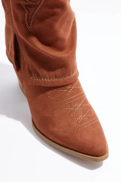 Hooded Western Tall Boots