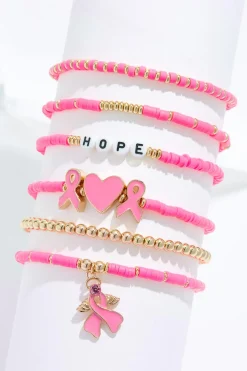 Hope Awareness Bracelet Set