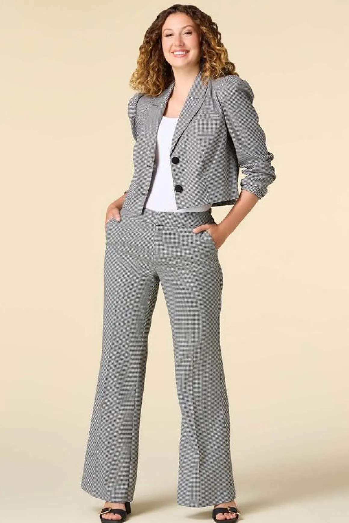 Houndstooth Trouser Pants