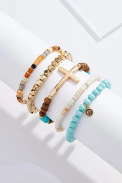 Inspirational Stretch Bracelet Set