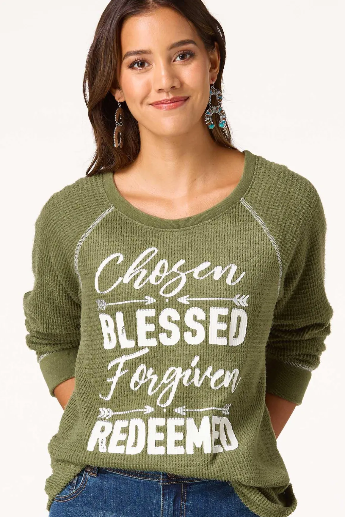 Inspirational Waffle Top