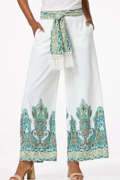 Island Paisley Pants