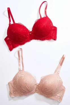 Lace Push- Up Bra Set