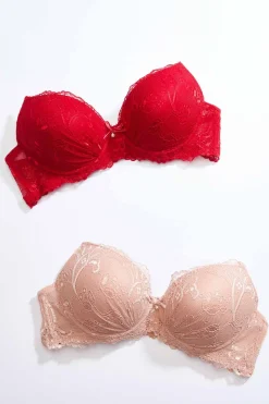 Lace Push- Up Bra Set