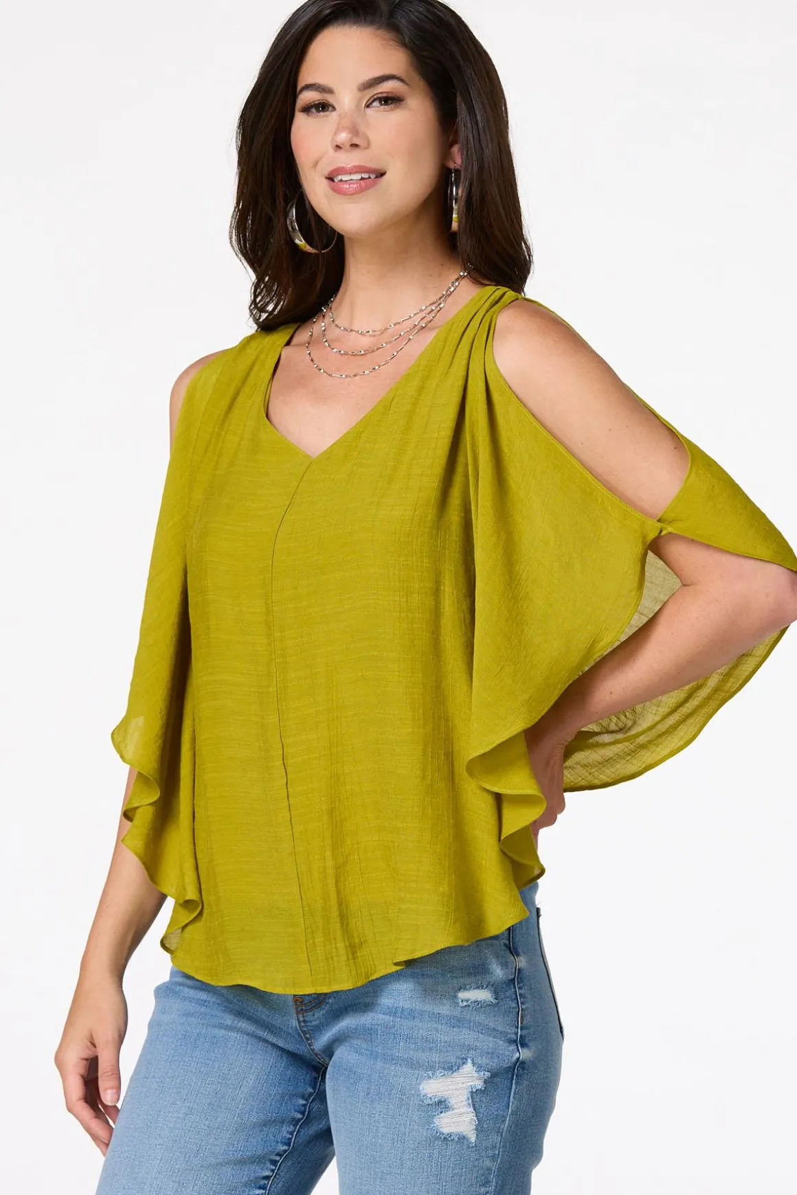Lacy Back Capelet