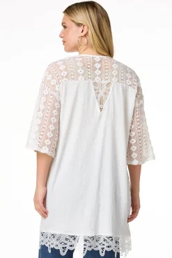 Lacy Crochet Cardigan