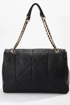 Large Quilted Shoulder Bag