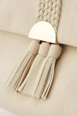 Large Slouchy Tassel Satchel
