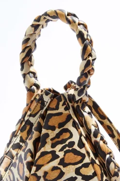 Leopard Expandable Mini Bag
