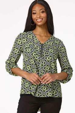 Lime Floral Equipment Top