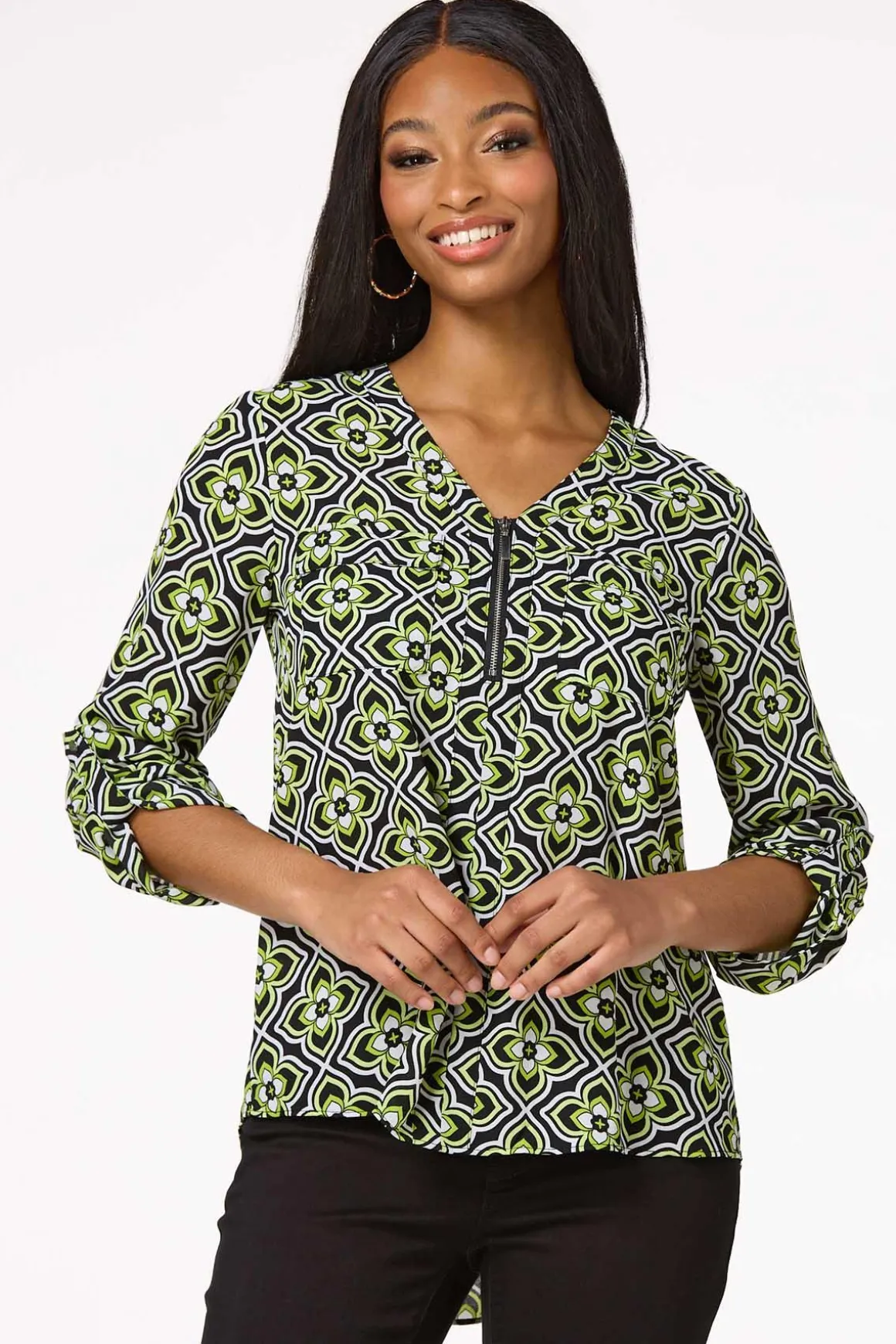 Lime Floral Equipment Top