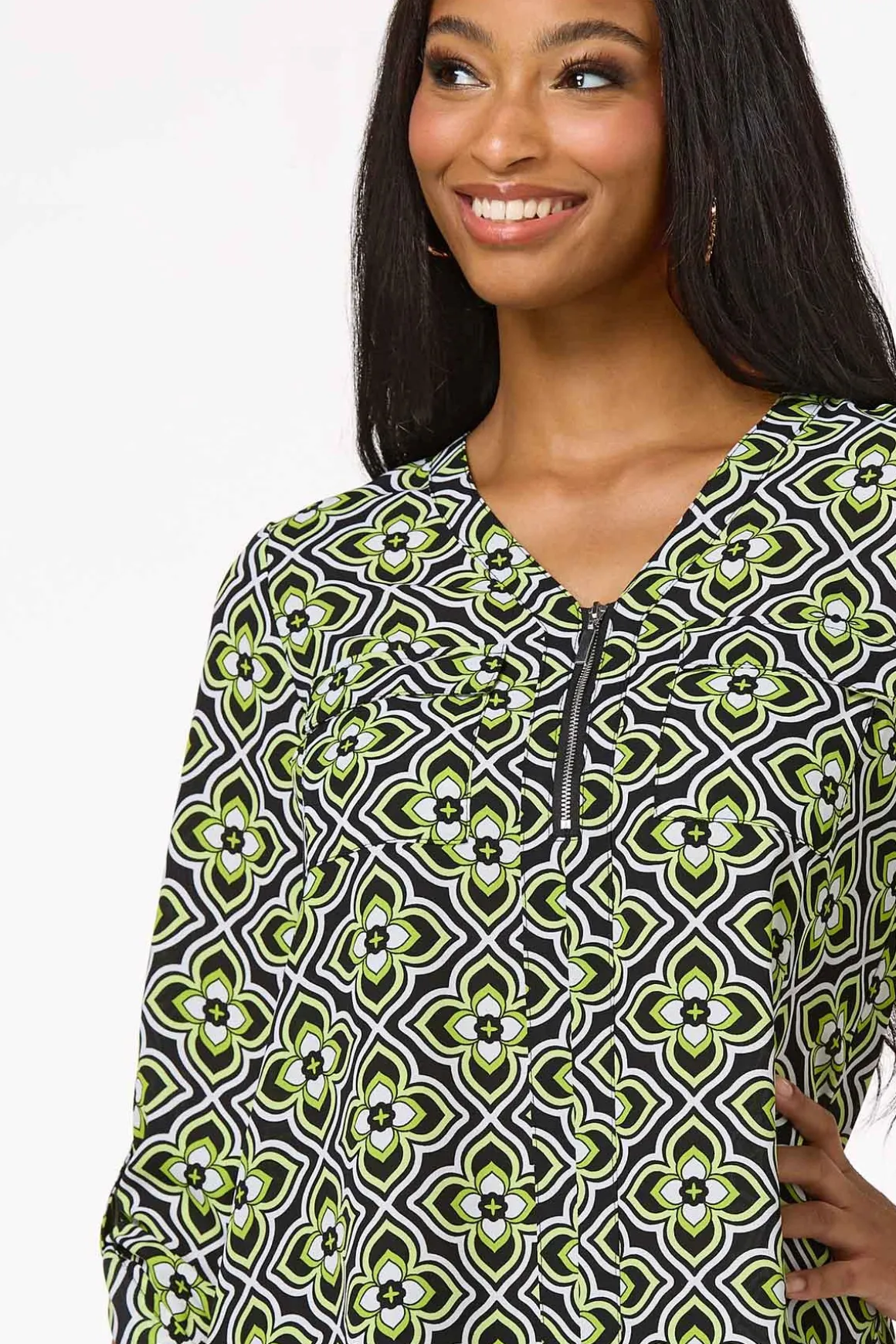 Lime Floral Equipment Top