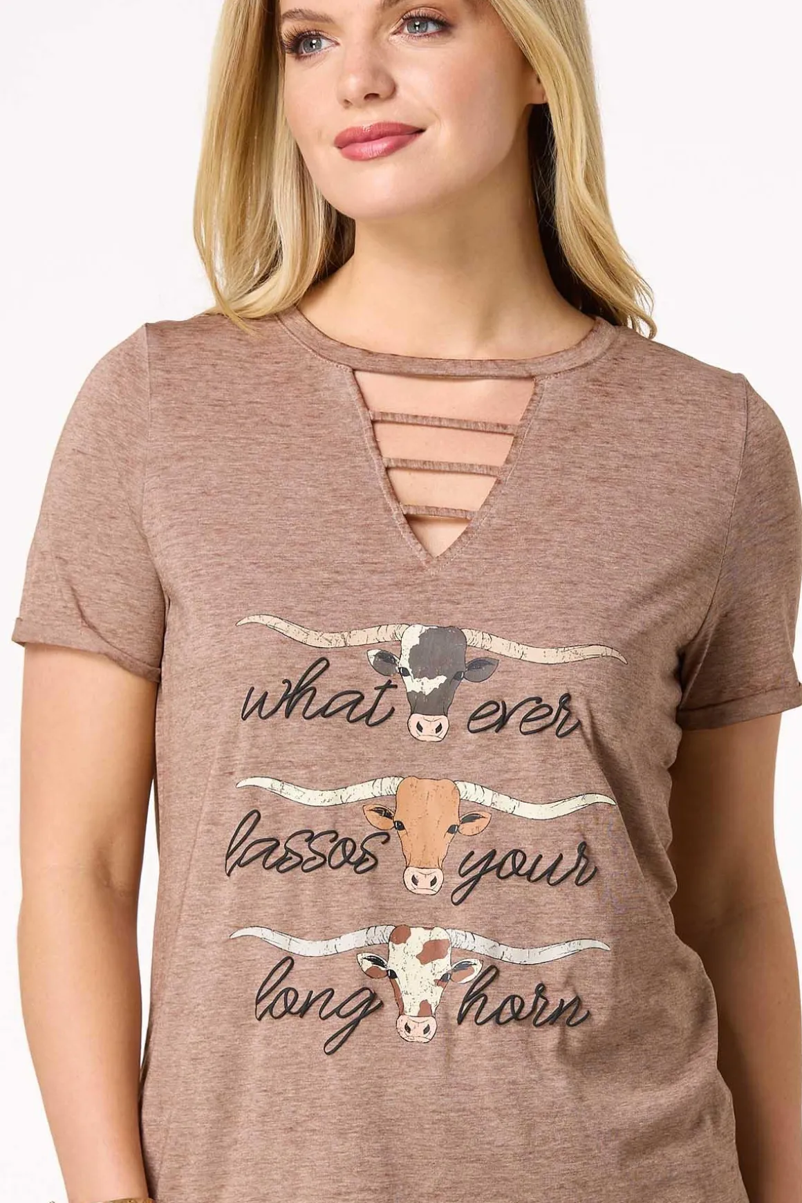 Long Horn Graphic Tee